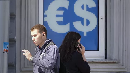 Euro falls to two-month low as Fed shows no rush for further large rate cuts